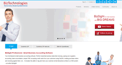Desktop Screenshot of biztechnologiesonline.com